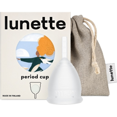 Lunette Kuukautiskuppi Kirkas koko 1 1 kpl Lunette Kuukautiskuppi Kirkas koko 1 1 kpl