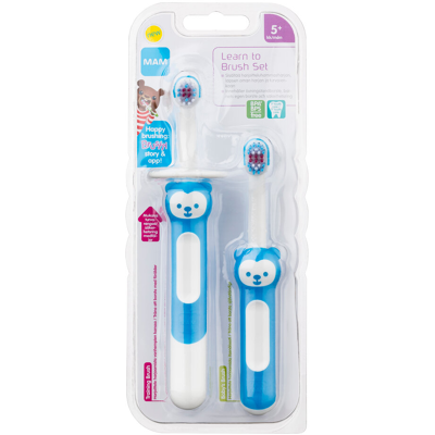 Ainu Mam Learn to brush set 5kk+ 1 kpl Ainu Mam Learn to brush set 5kk+ 1 kpl