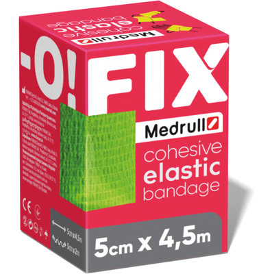 Medrull Fix-O itsekiinnittyvä tukisidos 5cm×4.5m 1 kpl Medrull Fix-O itsekiinnittyvä tukisidos 5cm×4.5m 1 kpl
