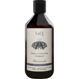 LaQ Botanic syväpuhdistava shampoo niasiinilla 300 ml LaQ Botanic syväpuhdistava shampoo niasiinilla 300 ml