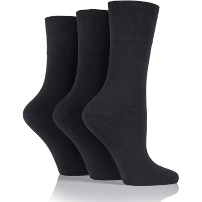 IOMI FootNurse Pehmeä ote Diabeetikkosukat - Musta - UK 4-8 IOMI FootNurse Pehmeä ote Diabeetikkosukat - Musta - UK 4-8