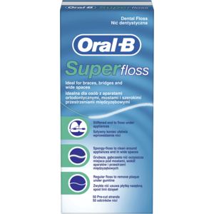 ORAL-B SUPER FLOSS HAMMASLANKA 50 kpl