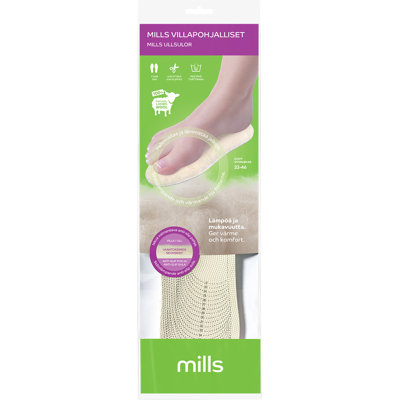 Mills Villapohjalliset 1 pari Mills Villapohjalliset 1 pari