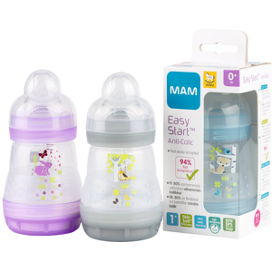 Ainu Mam easy start tuttipullo 160 ml anti-colic 1 kpl Ainu Mam easy start tuttipullo 160 ml anti-colic 1 kpl