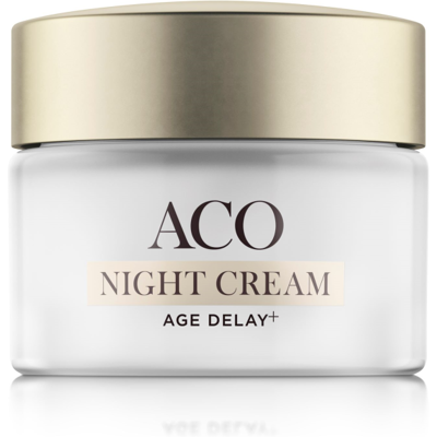 ACO Face Age Delay+ Night Cream hajustettu 50 ml ACO Face Age Delay+ Night Cream hajustettu 50 ml