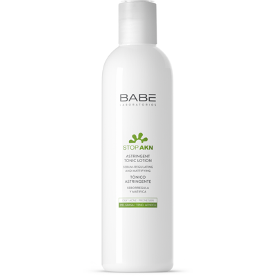 Babé Stop Akn Astringent Tonic - 250ml Ihonhoito rasvaiselle ja akneiholle Babé Stop Akn Astringent Tonic - 250ml Ihonhoito rasvaiselle ja akneiholle