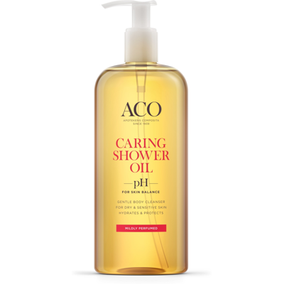 ACO Body Caring Shower Oil Pumppupullo 400 ml ACO Body Caring Shower Oil Pumppupullo 400 ml