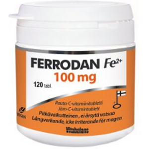 Ferrodan Fe2+ 100 mg 120 tabl Ferrodan Fe2+ 100 mg 120 tabl