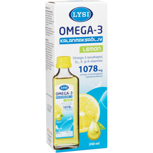 Lysi kalanmaksaöljy 240 ml Lysi kalanmaksaöljy 240 ml