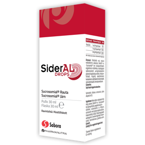 SiderAL Drops Sukrosomiaalinen Rauta 30 ml SiderAL Drops Sukrosomiaalinen Rauta 30 ml