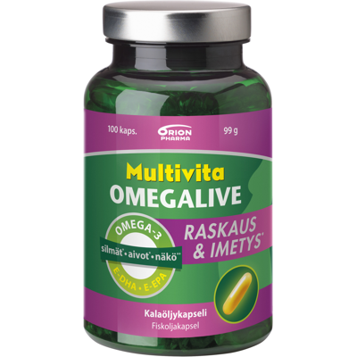 Orion Multivita Omegalive Raskaus & Imetys - Ravintolisä Orion Multivita Omegalive Raskaus & Imetys - Ravintolisä