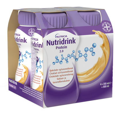 Nutridrink 2.0 Suklaa/Karamelli - Korkean energian ravintovalmiste Nutridrink 2.0 Suklaa/Karamelli - Korkean energian ravintovalmiste