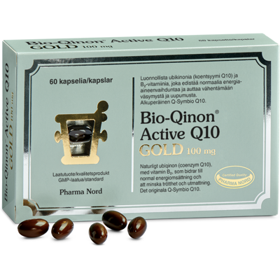Pharma Nord Activecomplex Q10 Gold 100mg - Energia Tuki Pharma Nord Activecomplex Q10 Gold 100mg - Energia Tuki