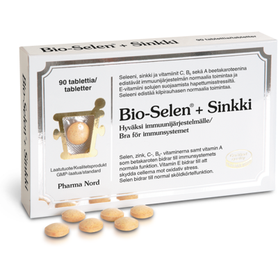 Bio-Selen+Sinkki 90 tabl Bio-Selen+Sinkki 90 tabl