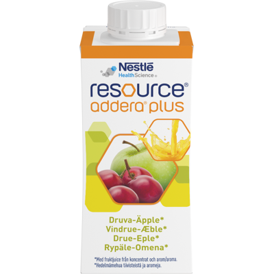 Resource Addera Plus Rypäle-Omena 4x200 ml Resource Addera Plus Rypäle-Omena 4x200 ml
