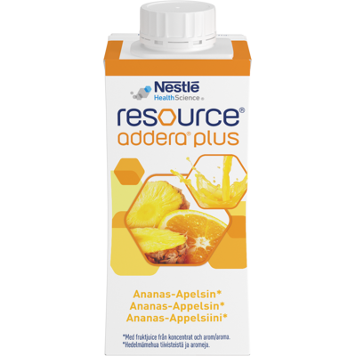 Resource Addera Plus Ananas-Appelsiini 4x200 ml Resource Addera Plus Ananas-Appelsiini 4x200 ml