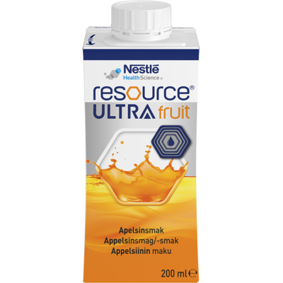 Resource Ultra Fruit Appelsiini Tetra Pak 4x200 ml Resource Ultra Fruit Appelsiini Tetra Pak 4x200 ml