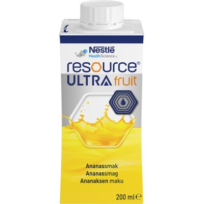 Resource Ultra Fruit Ananas Tetra Pak 4x200 ml Resource Ultra Fruit Ananas Tetra Pak 4x200 ml