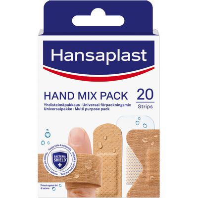 Hansaplast Hand Mix pack 20 kpl Hansaplast Hand Mix pack 20 kpl
