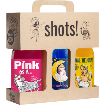LaQ Shots! Witchs Brew & Pink As F... & Royal Welcome - Lahjapakkaus LaQ Shots! Witchs Brew & Pink As F... & Royal Welcome - Lahjapakkaus