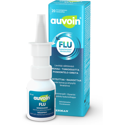 Auvoin FLU nenäsuihke 20 ml Auvoin FLU nenäsuihke 20 ml