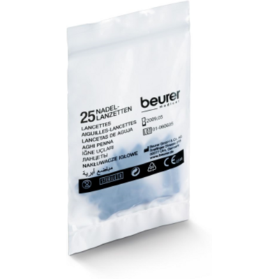 Beurer sterila lansetter 28G - Lancetter Beurer sterila lansetter 28G - Lancetter
