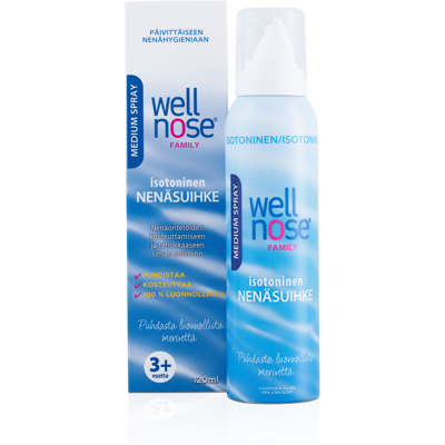 Wellnose Family nenäsuihke 120 ml Wellnose Family nenäsuihke 120 ml