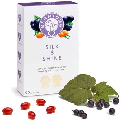 BerryOMG Silk & Shine 90 kaps BerryOMG Silk & Shine 90 kaps