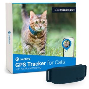 Tractive GPS CAT 4 – GPS-seurantalaite kissalle aktiivisuuden seurannalla   ILMAN TILAUSTA   TRAMINDB   Midnight blue