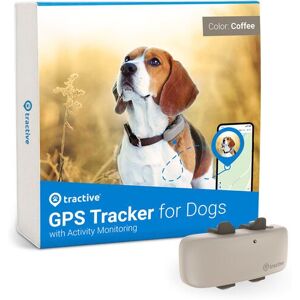 Tractive GPS DOG 4 – GPS-seurantalaite koiralle aktiivisuuden seurannalla   ILMAN TILAUSTA   TRNJA4   ruskea