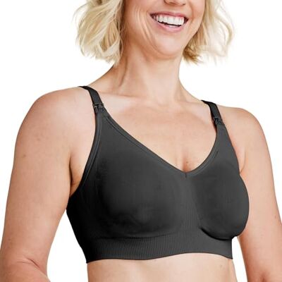 Bravado Designs Medela Women's Body Silk Seamless Nursing Bra Black), 38B (Size:Small) Bravado Designs Medela Women's Body Silk Seamless Nursing Bra Black), 38B (Size:Small)