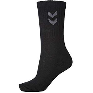 hummel Basic Mens Socks, pack of 3 UK 2-6, Black hummel Basic Mens Socks, pack of 3 UK 2-6, Black