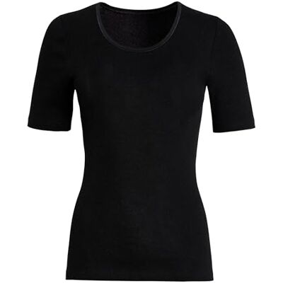 Susa Women's Angora Spenzer s8010810 Plain Thermal Top, Black (schwarz s750), UK 14 (Manufacturer size: Medium) Susa Women's Angora Spenzer s8010810 Plain Thermal Top, Black (schwarz s750), UK 14 (Manufacturer size: Medium)