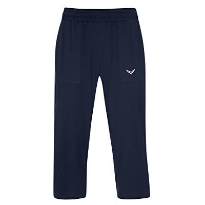 Trigema Men's 637291 Sports Trousers, Blue (Navy 046), Large Trigema Men's 637291 Sports Trousers, Blue (Navy 046), Large