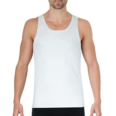 EMINENCE Men's 8711RDH47619 Vest, Weiß, Small EMINENCE Men's 8711RDH47619 Vest, Weiß, Small
