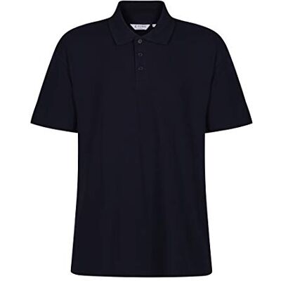 Trutex Unisex Short Sleeve Polo Shirt, Black, 16+ Years (Manufacturer Size: X-Large) Trutex Unisex Short Sleeve Polo Shirt, Black, 16+ Years (Manufacturer Size: X-Large)