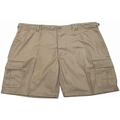 Mil-Tec US Army Bermuda BDU Style Combat Cargo Mens Work Shorts Beige Khaki Mil-Tec US Army Bermuda BDU Style Combat Cargo Mens Work Shorts Beige Khaki