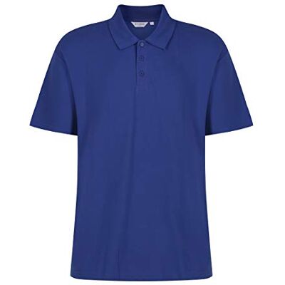 Trutex Unisex Short Sleeve Polo Shirt, Bright Blue, 7-8 Years (Manufacturer Size: 23-25" Chest) Trutex Unisex Short Sleeve Polo Shirt, Bright Blue, 7-8 Years (Manufacturer Size: 23-25" Chest)
