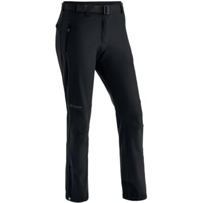maier sports women's technical softshell trousers, black, 46 maier sports women's technical softshell trousers, black, 46