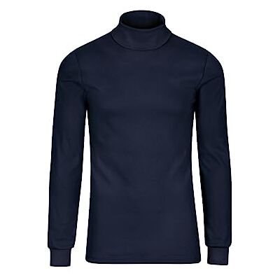 Trigema Boys Long Sleeve Ski and Sports Turtleneck Jumper, navy Trigema Boys Long Sleeve Ski and Sports Turtleneck Jumper, navy