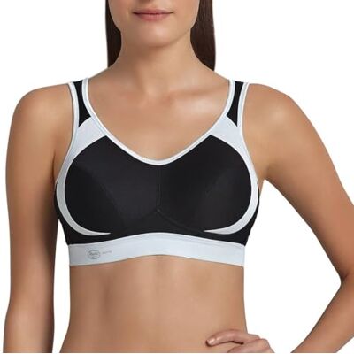 Anita Active Extreme Control Women's Sports Bra (Sport-bh Extreme Control) Black (Black 001), size: 80C Anita Active Extreme Control Women's Sports Bra (Sport-bh Extreme Control) Black (Black 001), size: 80C