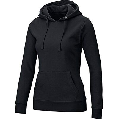 JAKO Women's Sweatshirt Kapuzensweat Team Schwarz_08, Medium/Large JAKO Women's Sweatshirt Kapuzensweat Team Schwarz_08, Medium/Large