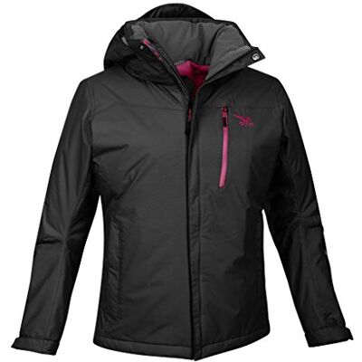 Salewa Roa PTX/PF W Women's Jacket Black Black/6210 Size:52/46 Salewa Roa PTX/PF W Women's Jacket Black Black/6210 Size:52/46