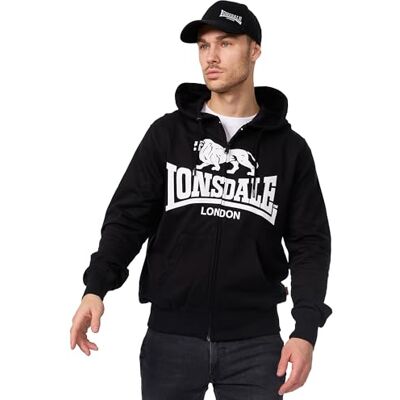 Lonsdale Men's Sweatshirt, Black, Large Lonsdale Men's Sweatshirt, Black, Large