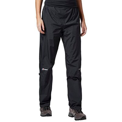 Berghaus Womens Rain Pants Paclite Pants, Black, 38 DE (31 "Leg) Berghaus Womens Rain Pants Paclite Pants, Black, 38 DE (31 "Leg)