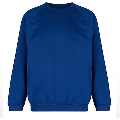 Trutex Unisex Crew Neck Sweatshirt, Blue (Royal), 3-4 Years (Manufacturer Size: 20-22" Chest) Trutex Unisex Crew Neck Sweatshirt, Blue (Royal), 3-4 Years (Manufacturer Size: 20-22" Chest)