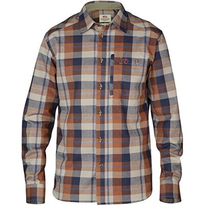 Fjällräven Men's Fjäll Glim Shirt Overshirt, Men, Fjällglim Shirt, Autumn Leaf, L Fjällräven Men's Fjäll Glim Shirt Overshirt, Men, Fjällglim Shirt, Autumn Leaf, L