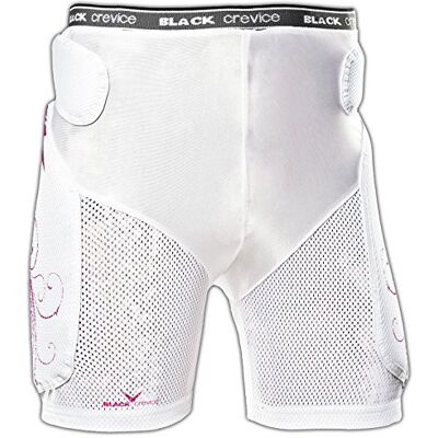 Black Crevice Women's Protector Shorts White white Size:L Black Crevice Women's Protector Shorts White white Size:L