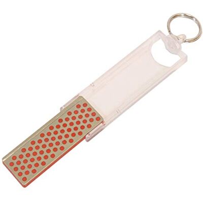 DMT FF70F Diamond Angler Mini-Sharp Sharpener Fine, Clear DMT FF70F Diamond Angler Mini-Sharp Sharpener Fine, Clear