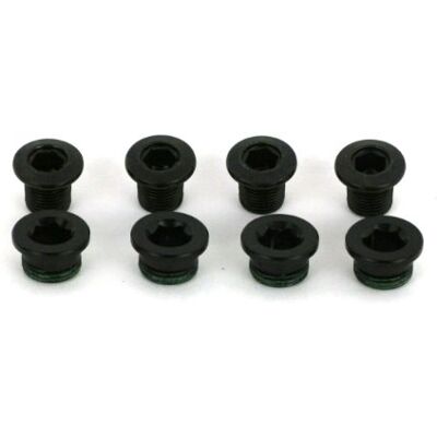 SRAM Truvativ Chainring Bolt Kit 4 Bolt for 2 x 10 Aluminium/Steel Black, 11.6215.193.080 SRAM Truvativ Chainring Bolt Kit 4 Bolt for 2 x 10 Aluminium/Steel Black, 11.6215.193.080
